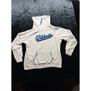 Top of the World Kentucky Wildcats Women M Gray Funnel Neck Sweatshirt NCAA